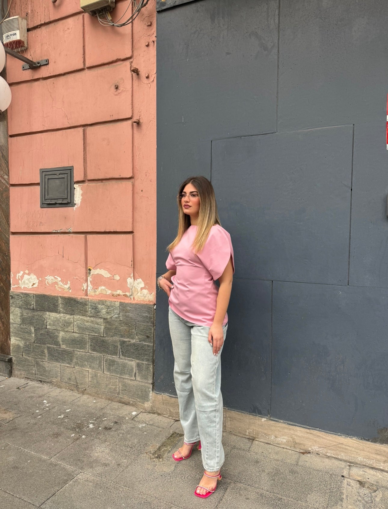 Denim Ballon Lavaggio Chiaro