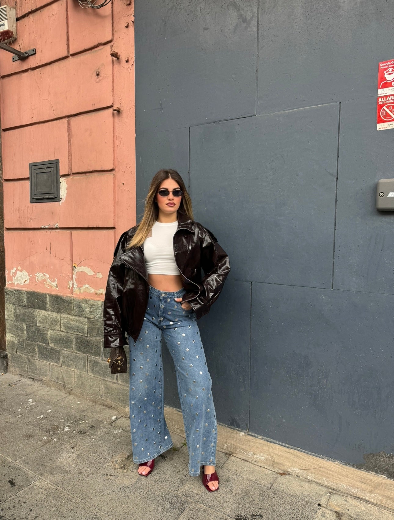 Denim Borchie