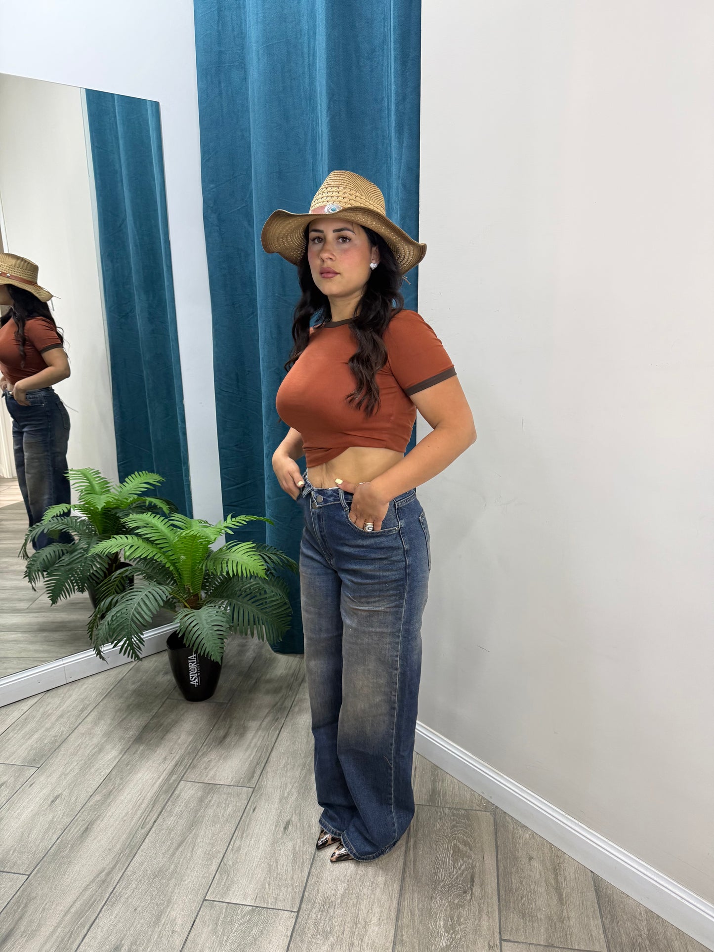 Denim Doppio Bottone