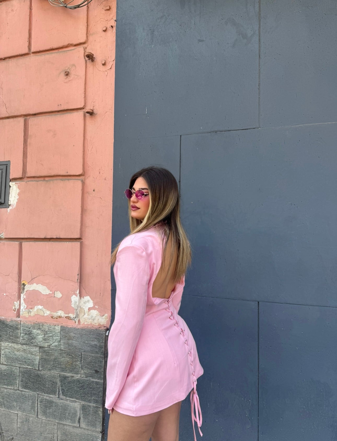 Dress Blazer Pink