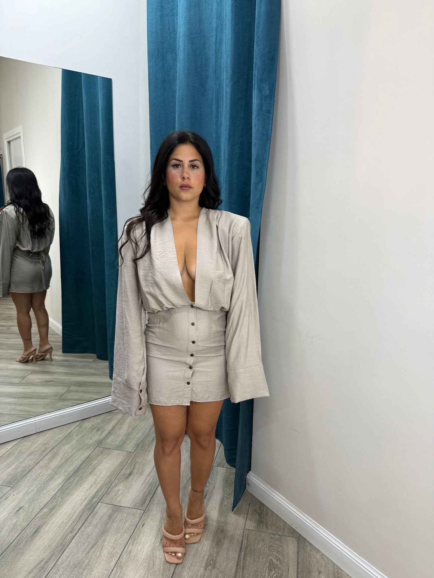 Dress Misto Lino