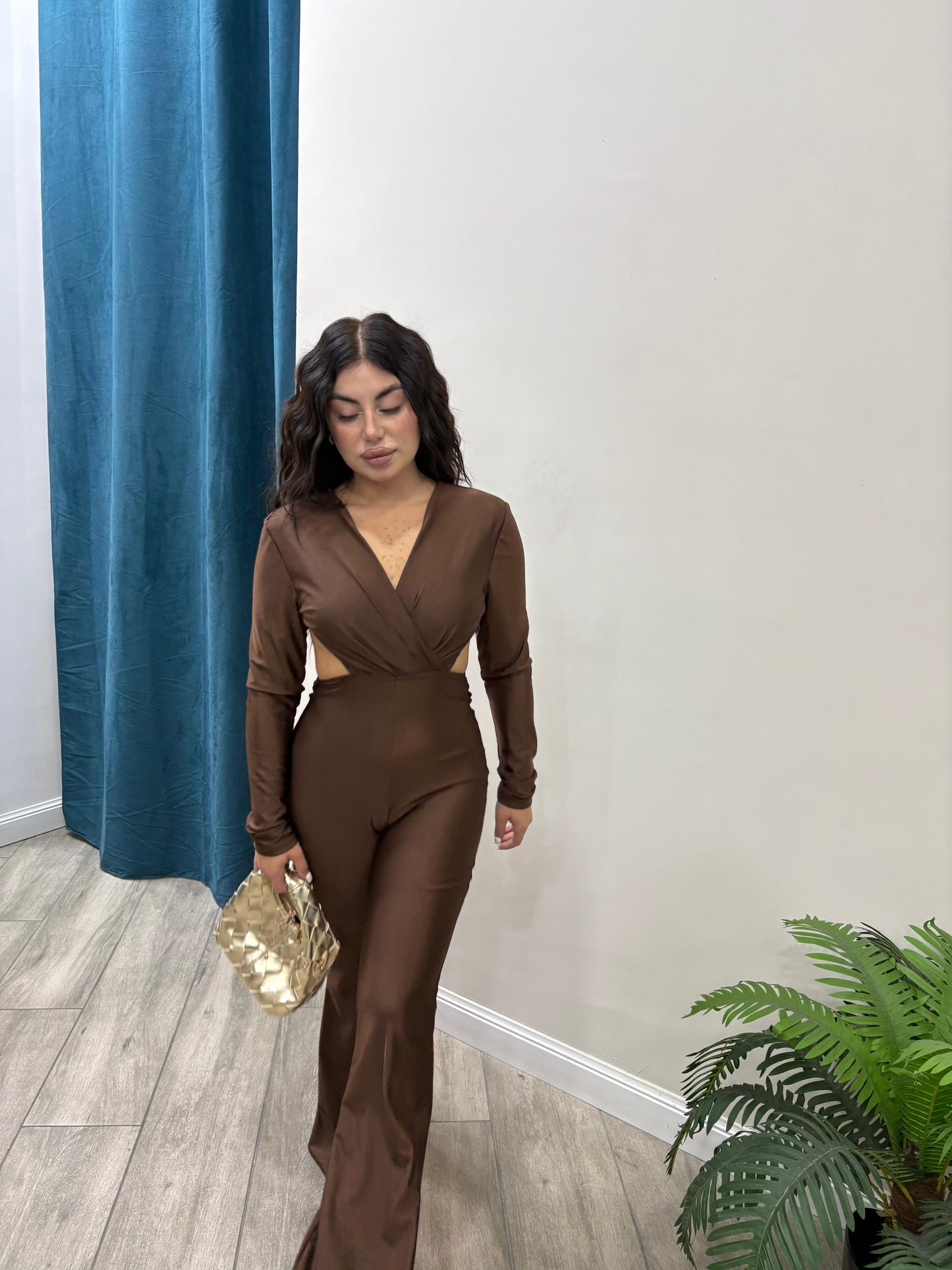 Jumpsuite Brown