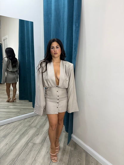 Dress Misto Lino