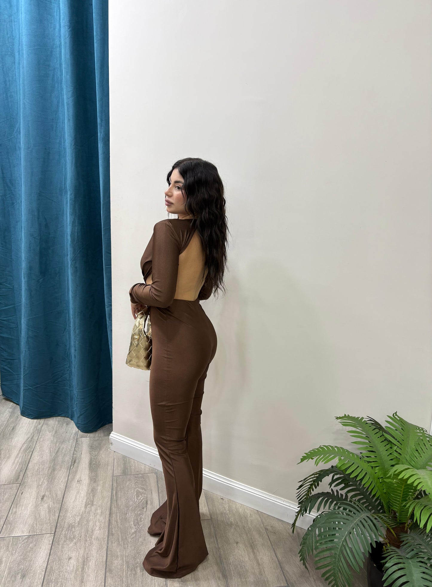 Jumpsuite Brown