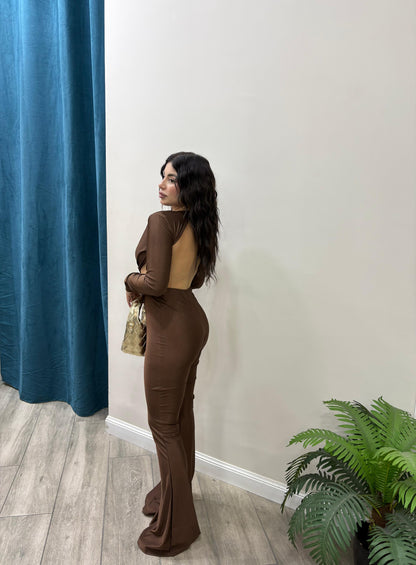 Jumpsuite Brown