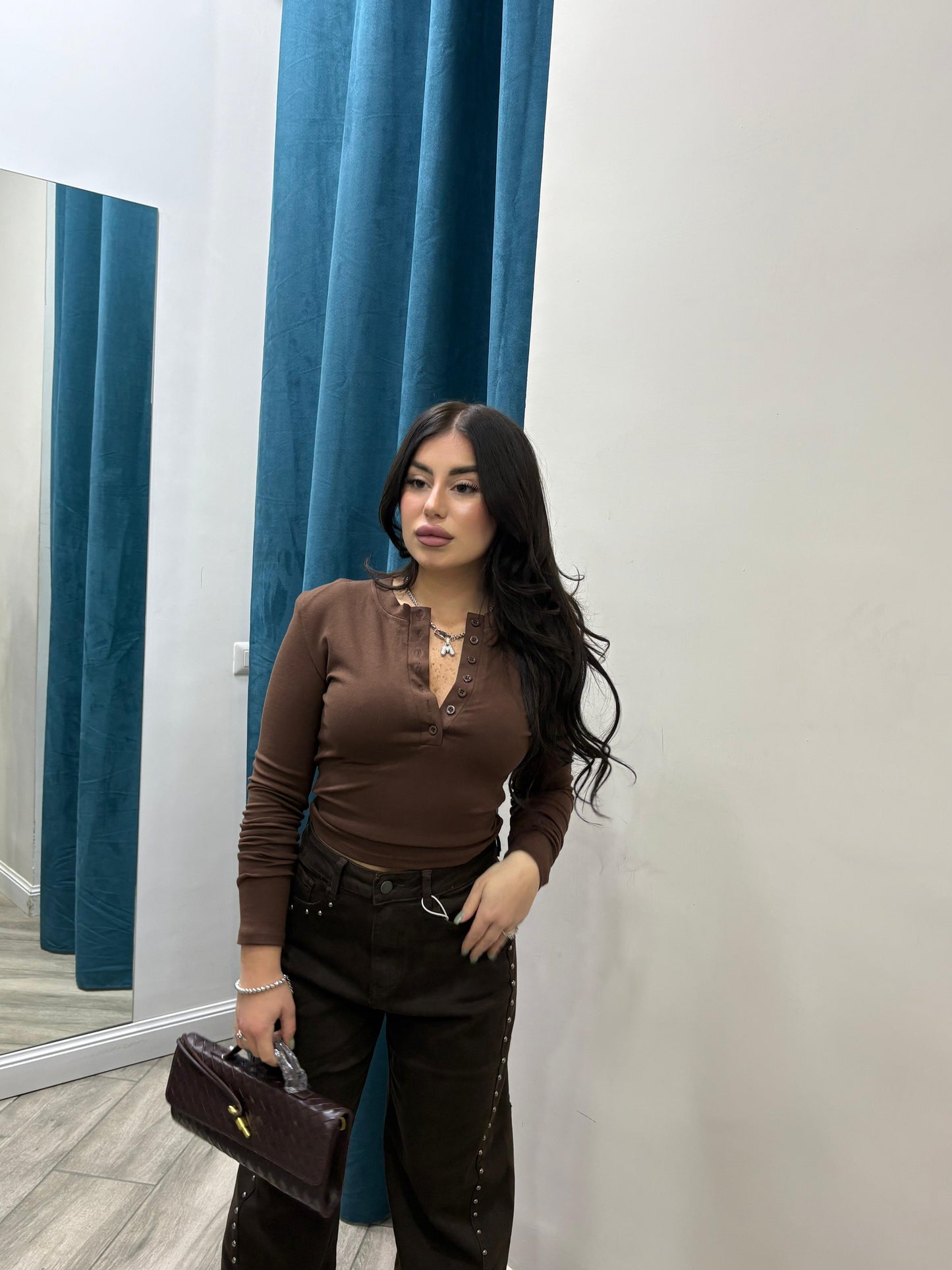 Denim Brown Borchie
