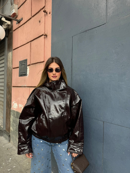 Bomber Marrone Scuro