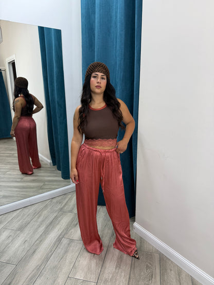 Pantalone Satinato