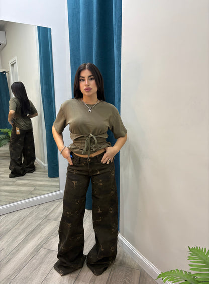 Denim Mimetico Bassa Vita