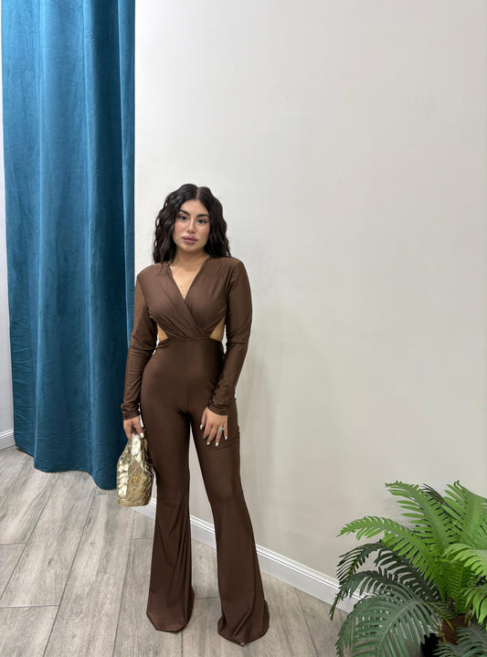 Jumpsuite Brown