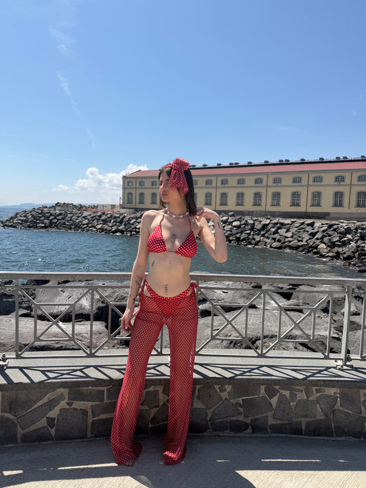 Bikini Pois Red