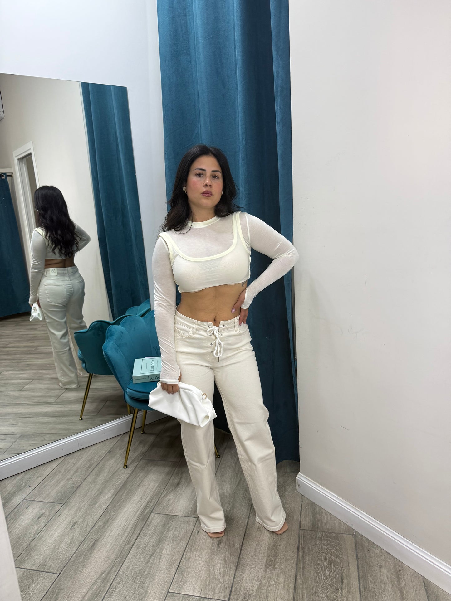 Denim Panna Laccio