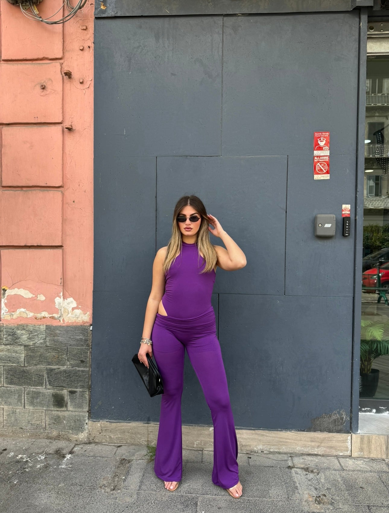 Jumpsuite Purpule
