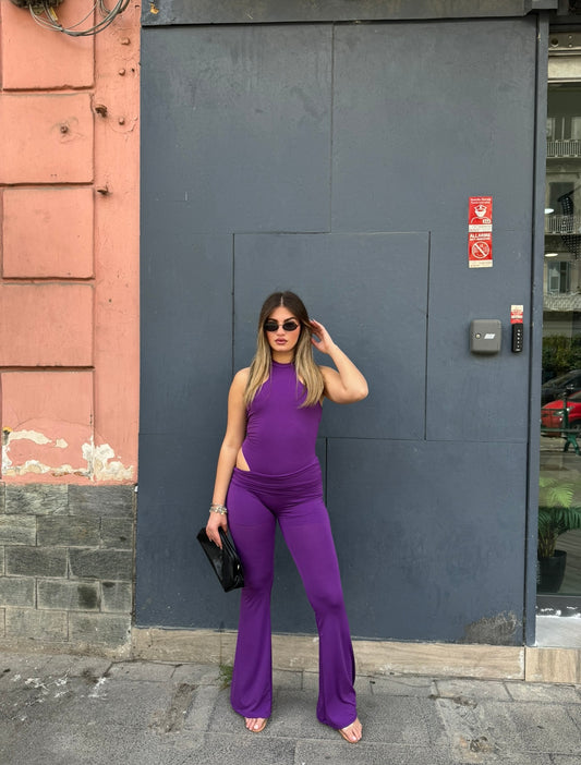 Jumpsuite Purpule