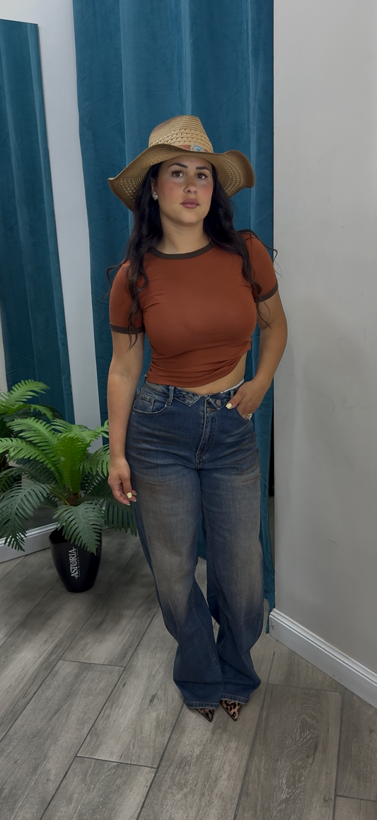 Denim Doppio Bottone