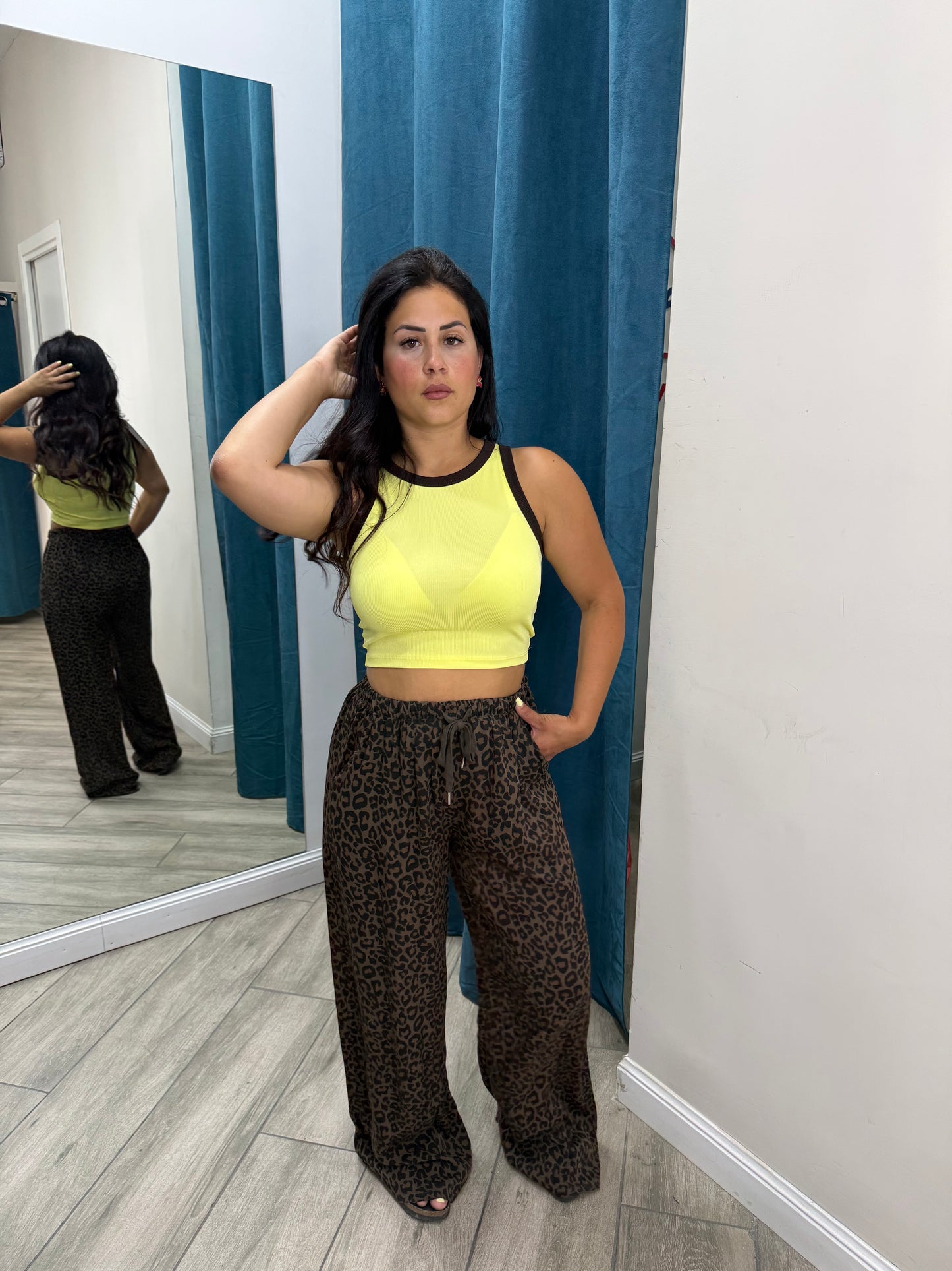Pantalone Leopardato