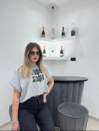 Maglia Crop Studio