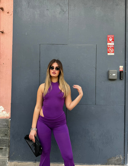Jumpsuite Purpule